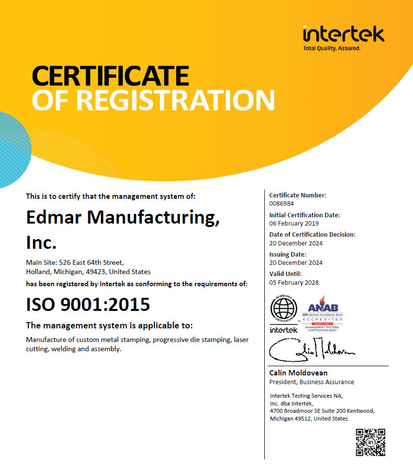 ISO-9001 Certification